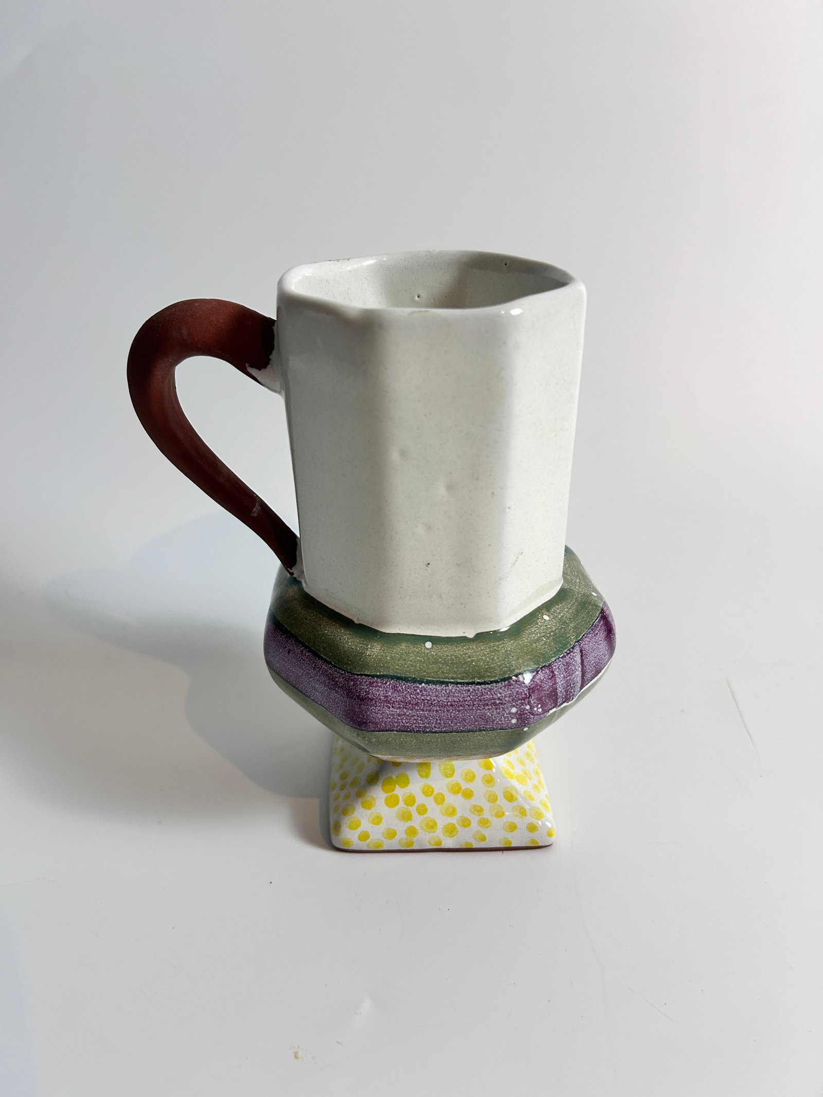 MacKenzie-Childs Mug Handmade Ceramic "Torquay" Stamped (1 of 4)