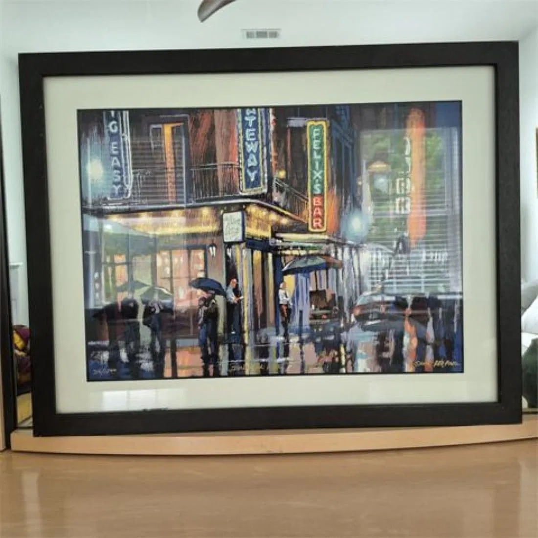 Bourbon & Water II ~ Ron Picou signed 316/1500 lithograph (1 of 5)