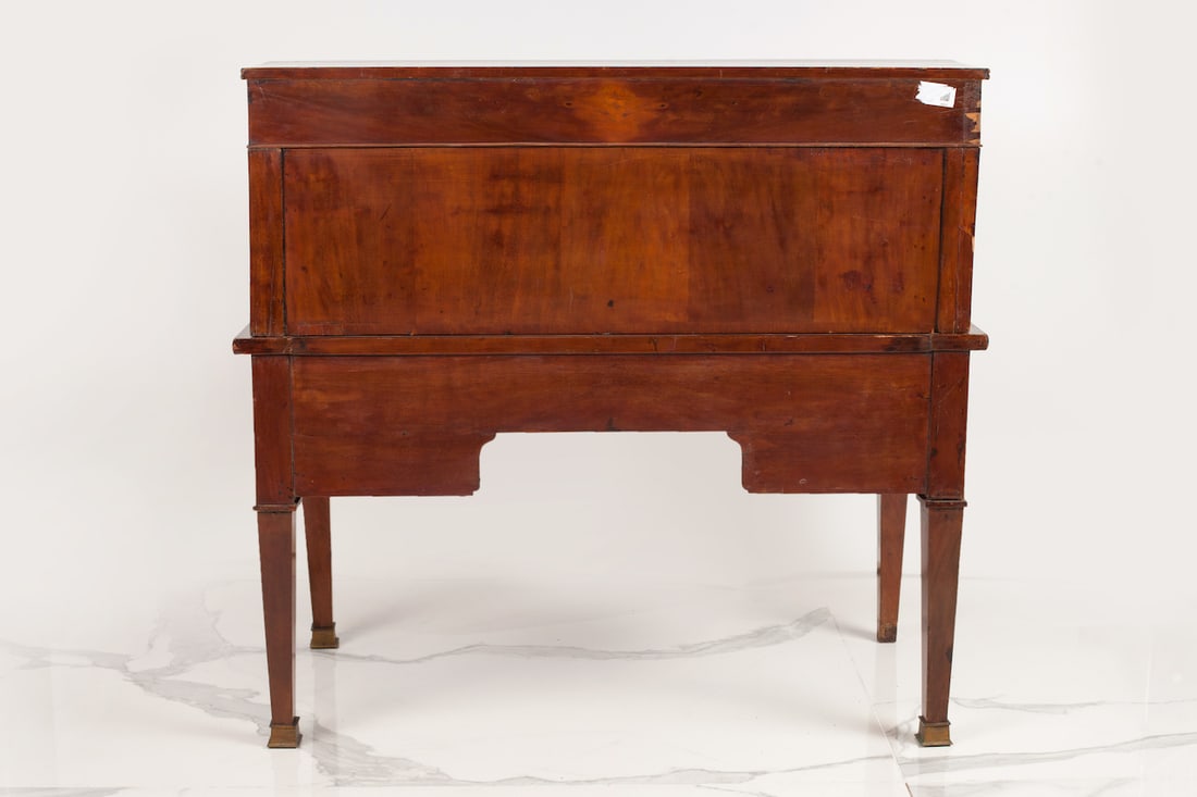 Empire Bureau Table "Cylinder", 19th century