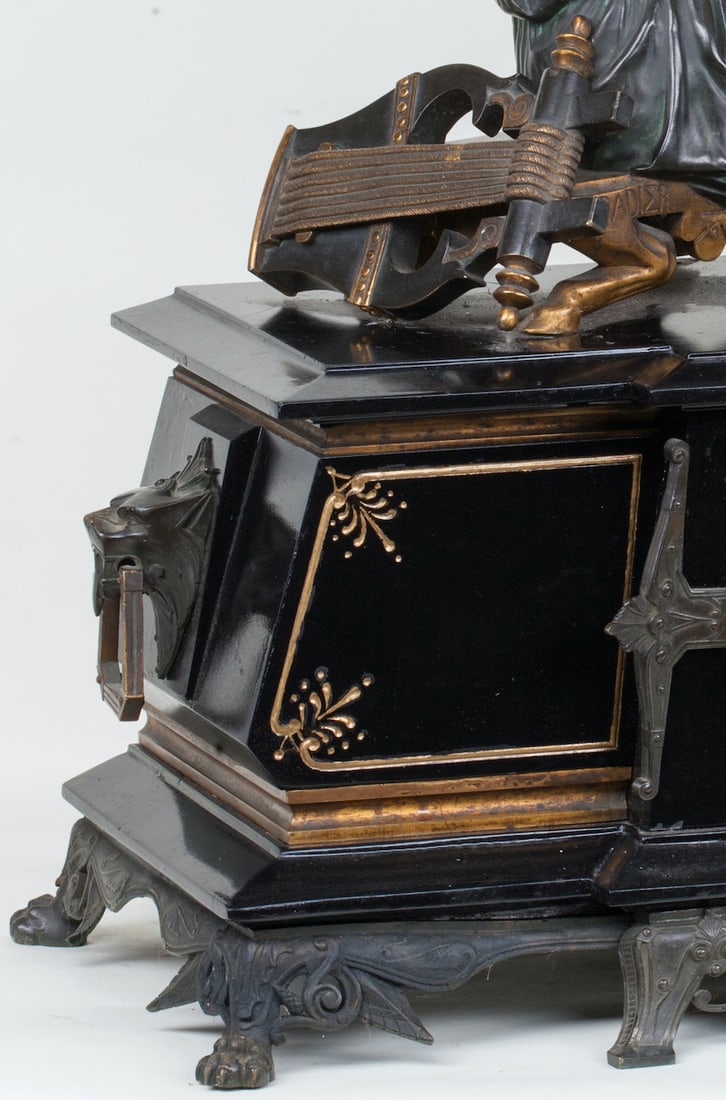 Clock James Jacques Pradier, 1790-1852 (French/Swiss)