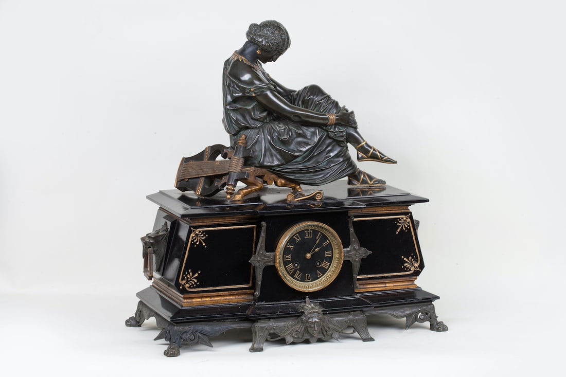 Clock James Jacques Pradier, 1790-1852 (French/Swiss)