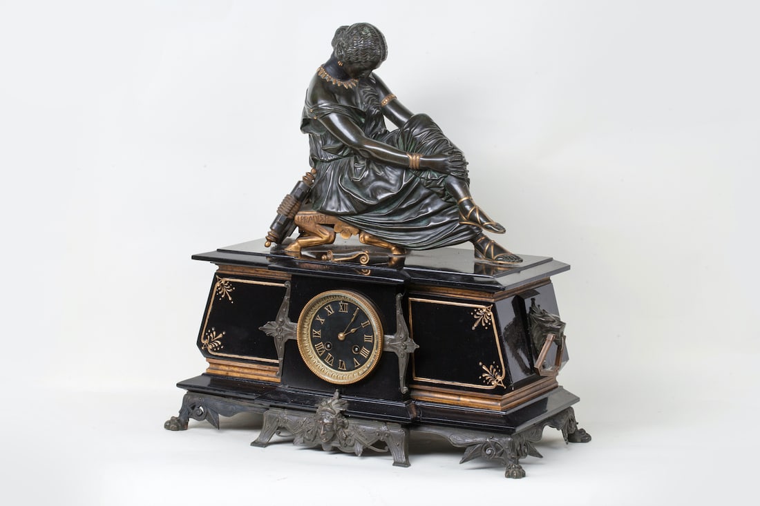 Clock James Jacques Pradier, 1790-1852 (French/Swiss)