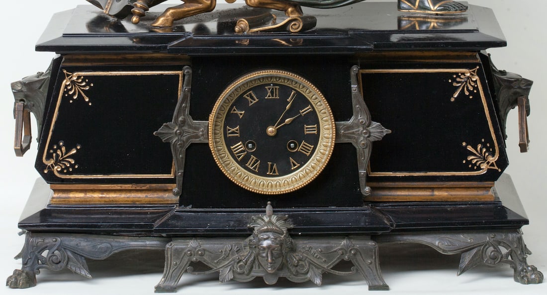 Clock James Jacques Pradier, 1790-1852 (French/Swiss)