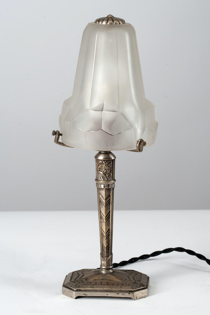 Art Deco Bronze Table Lamp, early 20th century