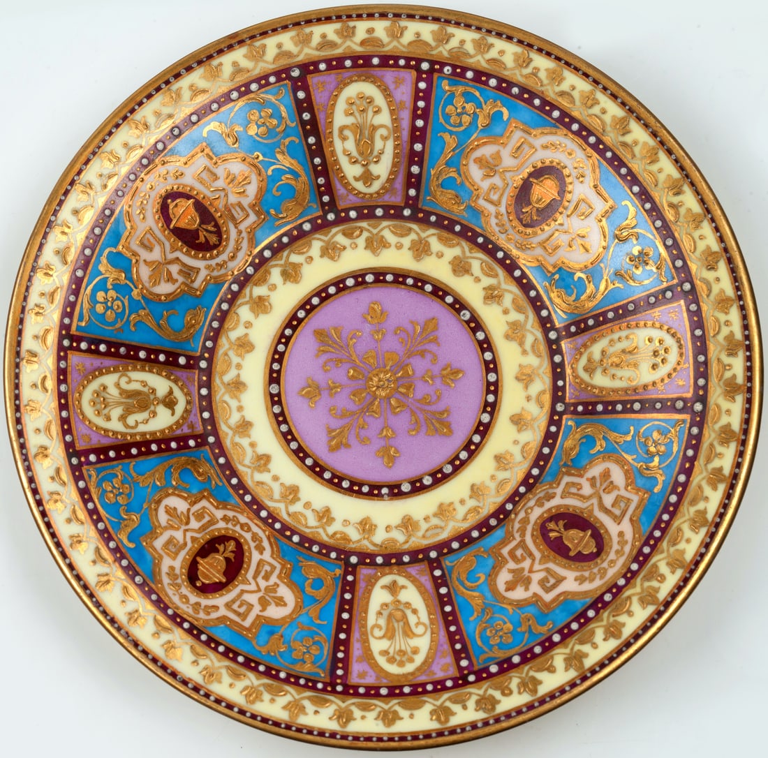 Porcelain Cup with Saucer, 19th century (Austria)