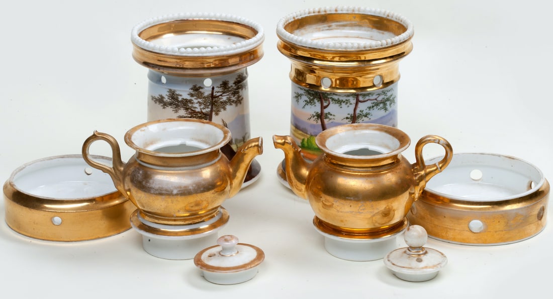 Porcelain Set for 6 Persons, 19th century