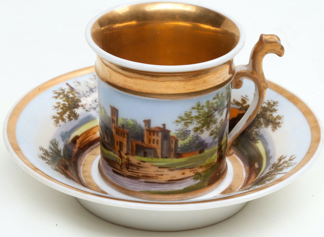 Porcelain Set for 6 Persons, 19th century