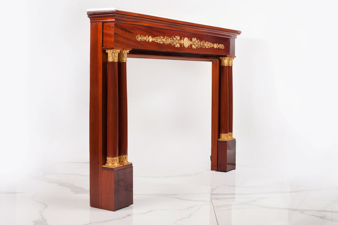 Empire Fireplace Mantel, 19th century