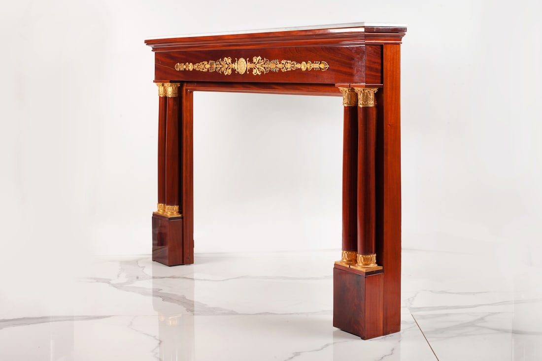 Empire Fireplace Mantel, 19th century
