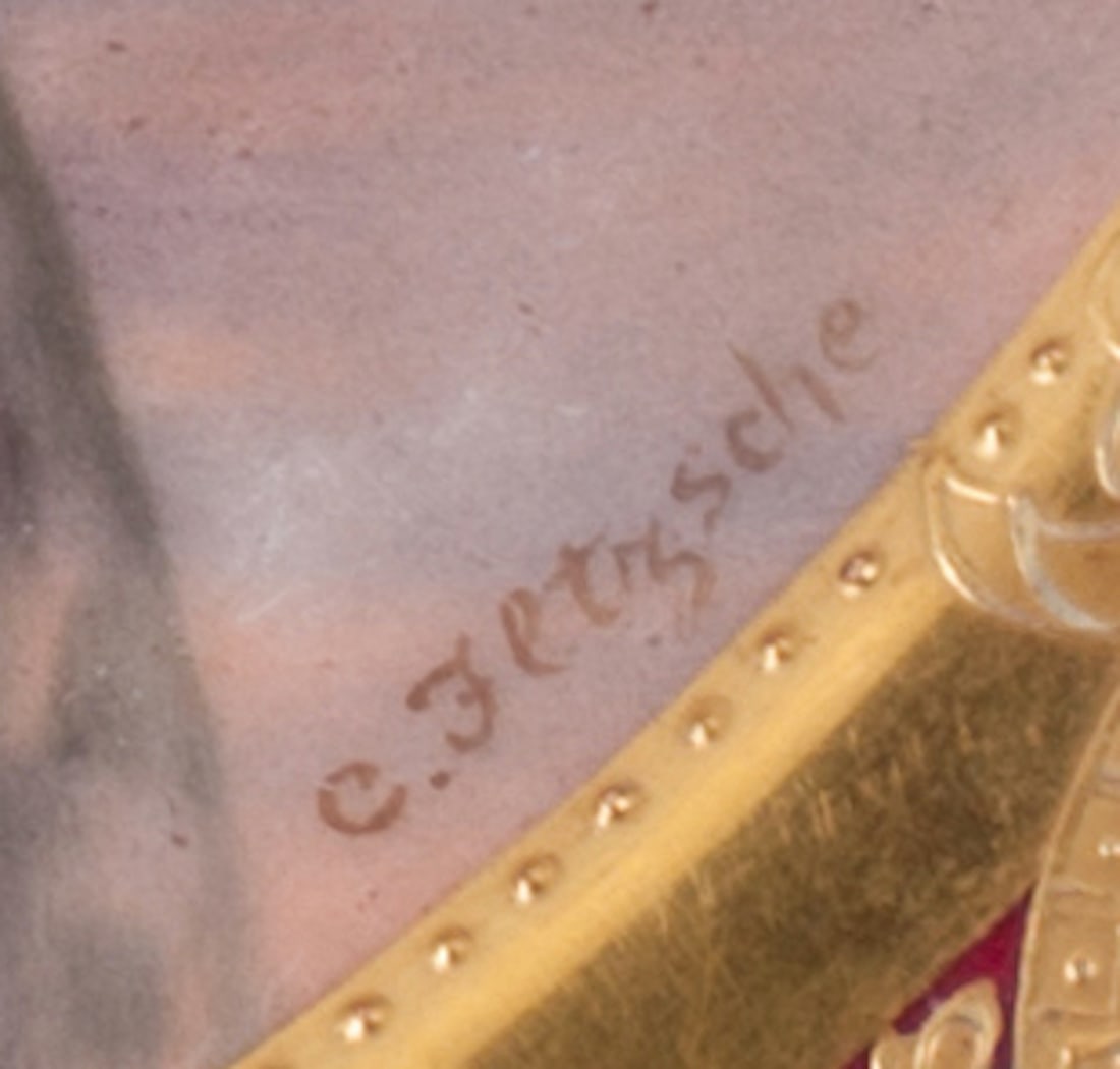 Cabinet Plate, Empress Elisabeth of Austria, 19th c