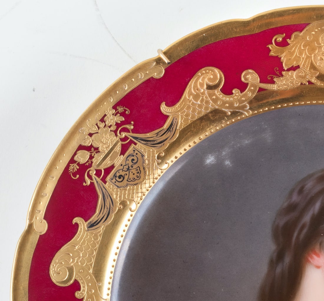 Cabinet Plate, Empress Elisabeth of Austria, 19th c