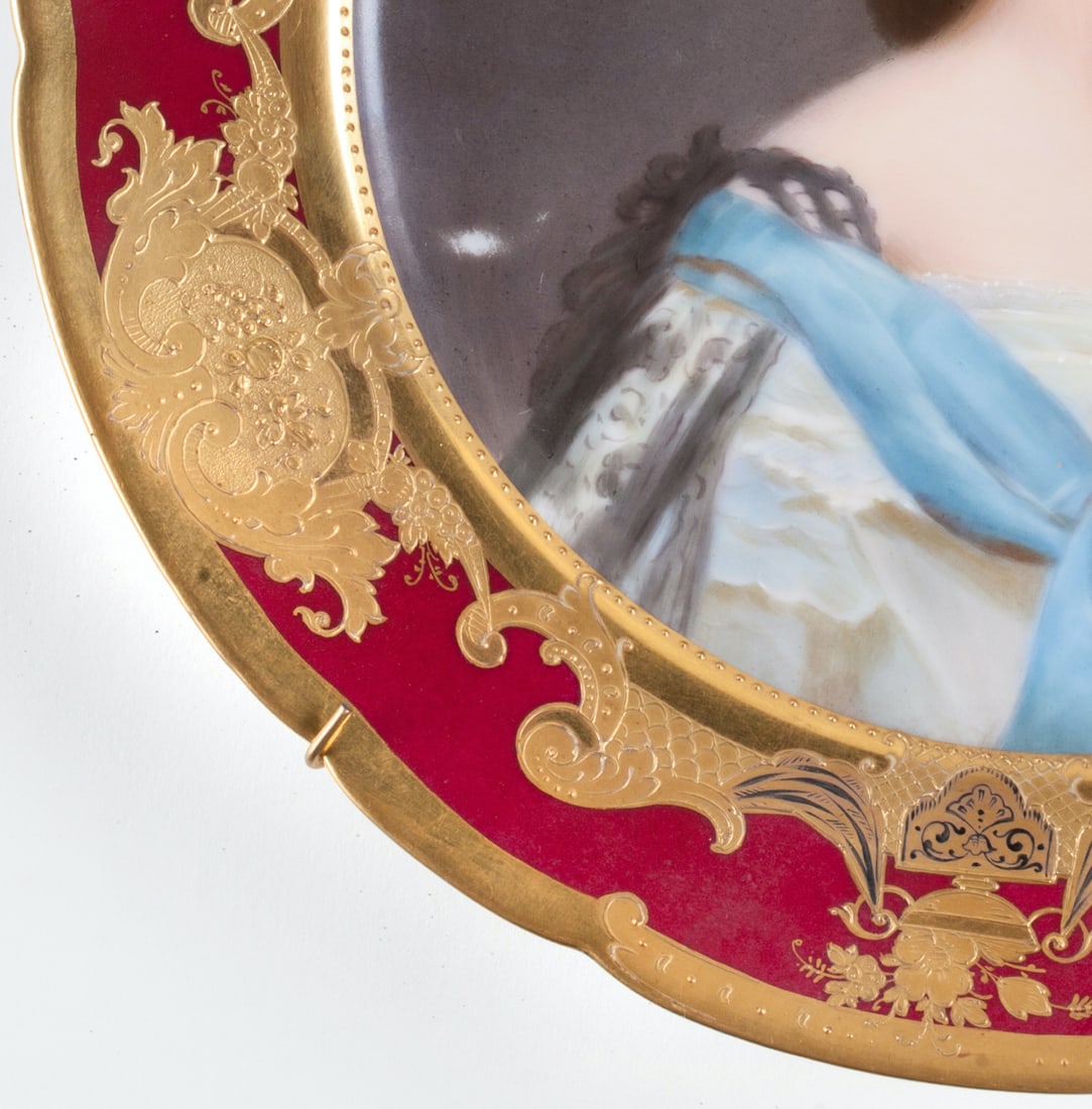 Cabinet Plate, Empress Elisabeth of Austria, 19th c