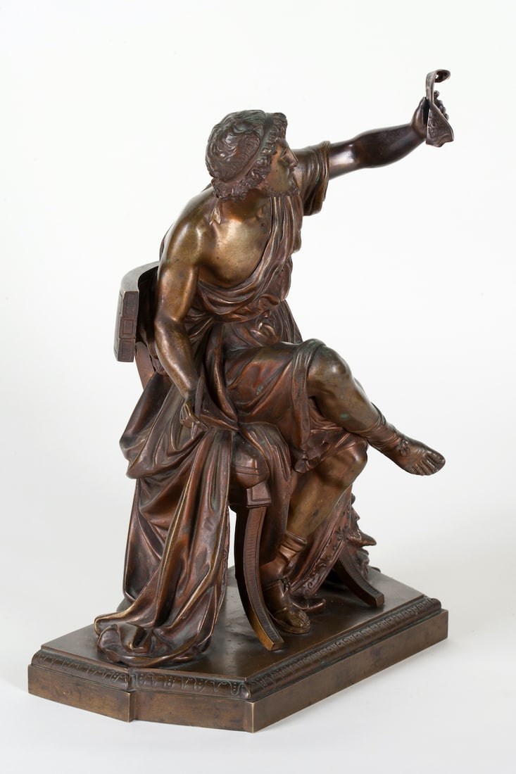Bronze Sculpture Neoclassical, Grand Tour, 19th c