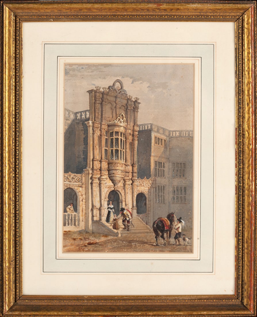 Watercolour, mid-19th century, Unsigned