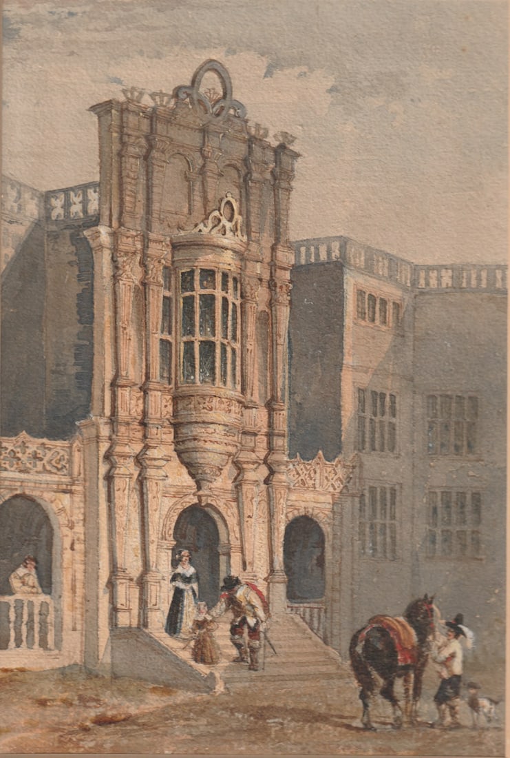Watercolour, mid-19th century, Unsigned