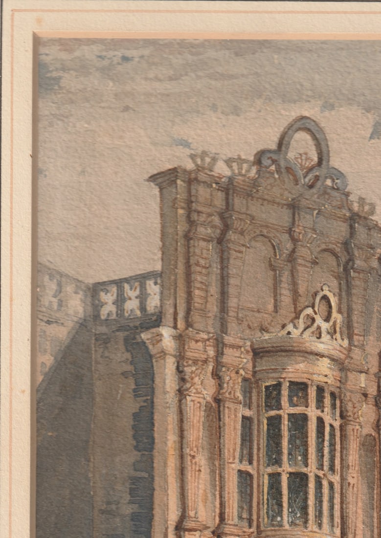 Watercolour, mid-19th century, Unsigned