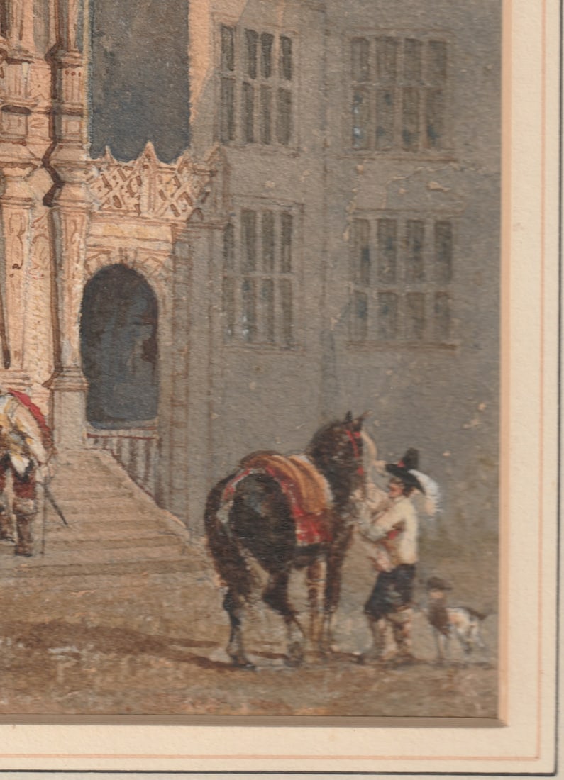 Watercolour, mid-19th century, Unsigned
