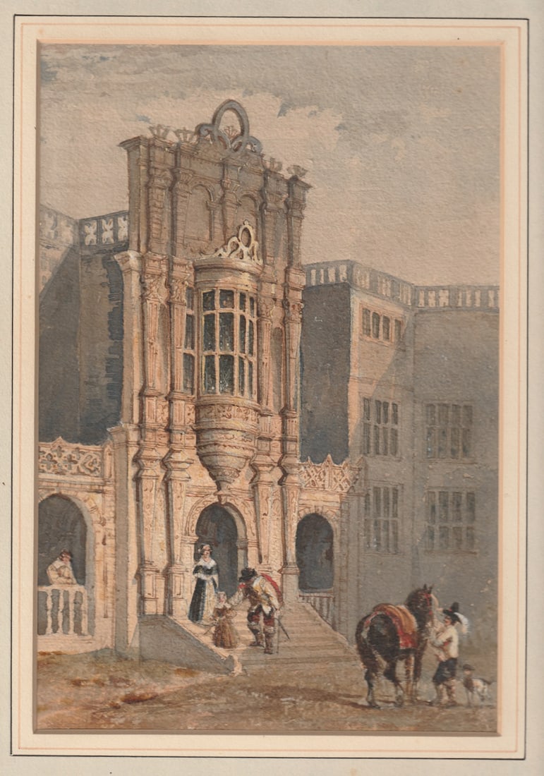 Watercolour, mid-19th century, Unsigned