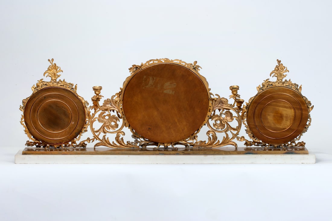 Rococo Fireplace Decoration, 19th century (Italy)