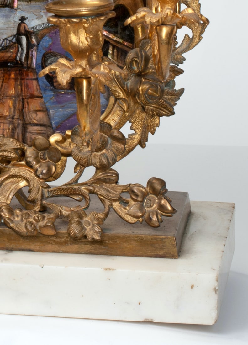 Rococo Fireplace Decoration, 19th century (Italy)