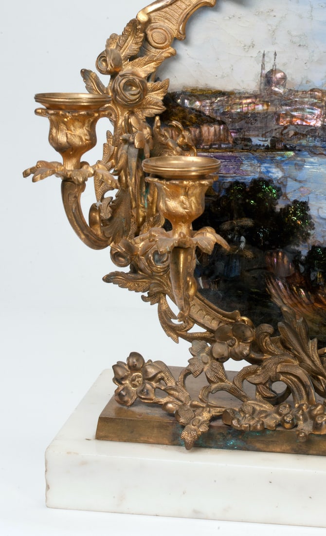 Rococo Fireplace Decoration, 19th century (Italy)