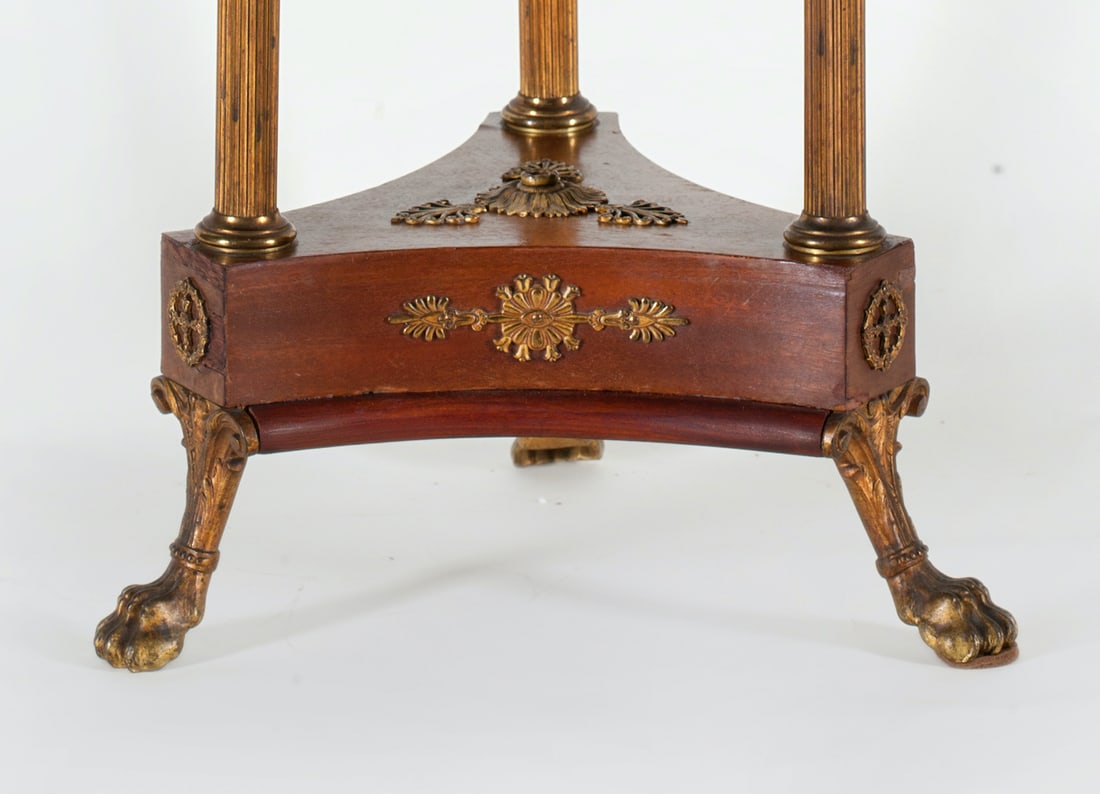 Empire Pedestal Stand, Bronze Ormolu, 19th century