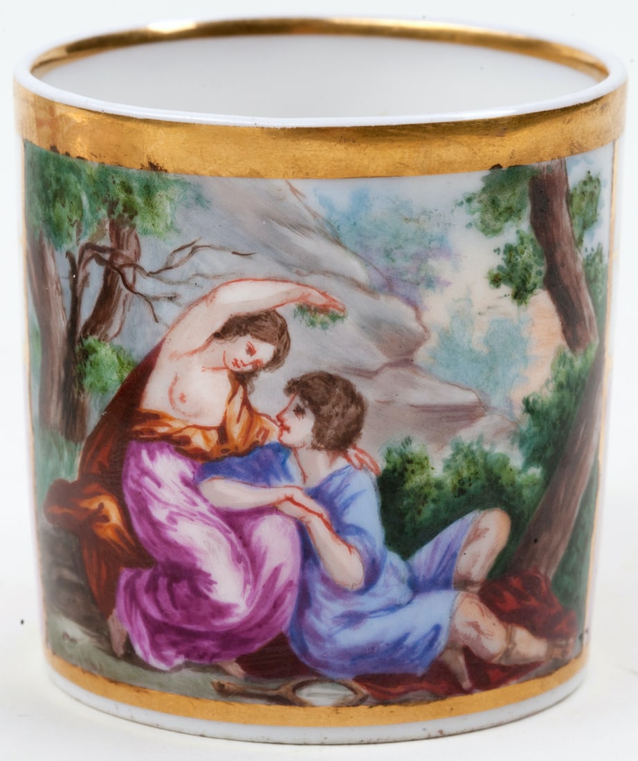 Empire Cup with Saucer, 1820s