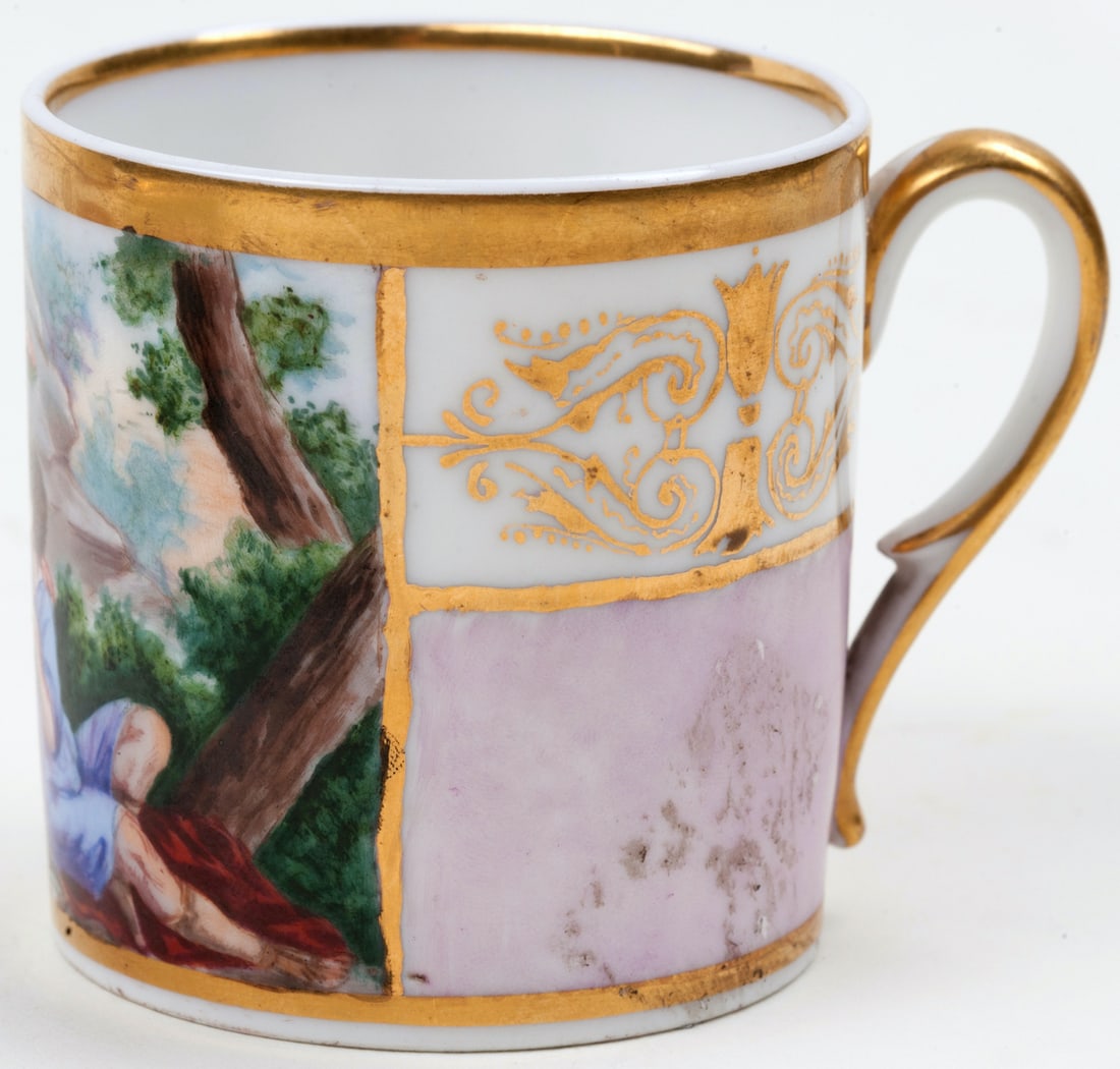 Empire Cup with Saucer, 1820s