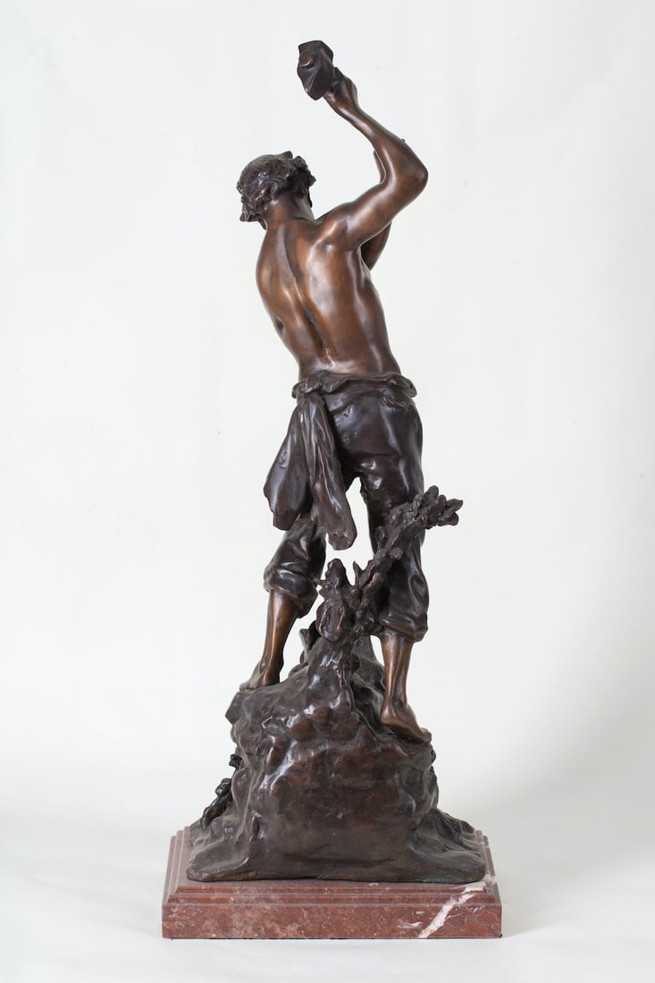 Lumberjack. Bronze, 20th century (Europe)