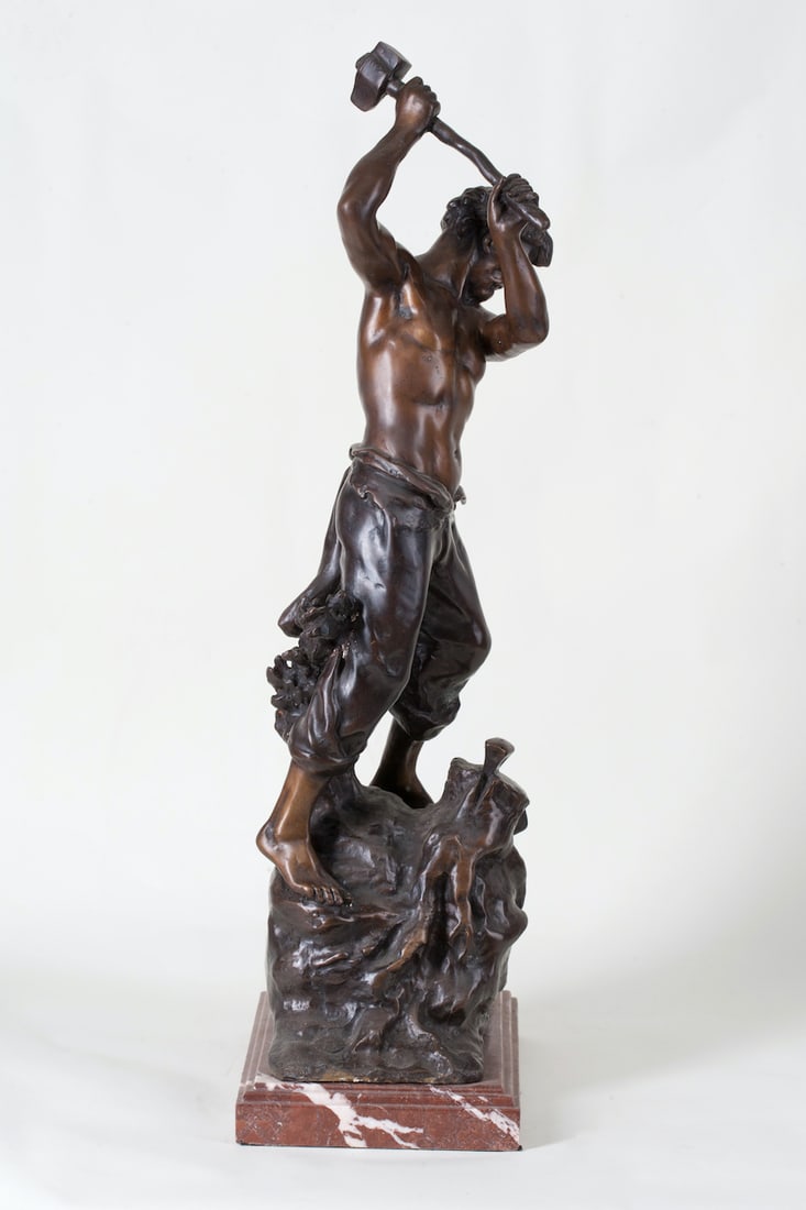 Lumberjack. Bronze, 20th century (Europe)
