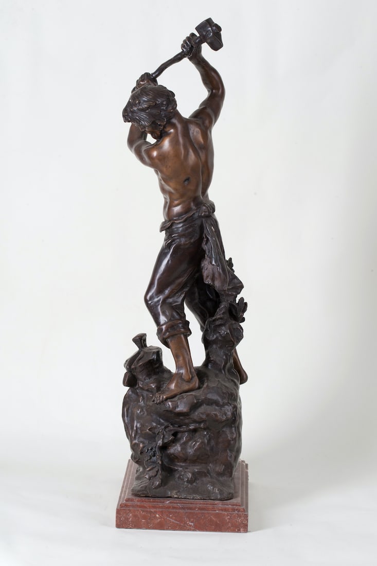 Lumberjack. Bronze, 20th century (Europe)
