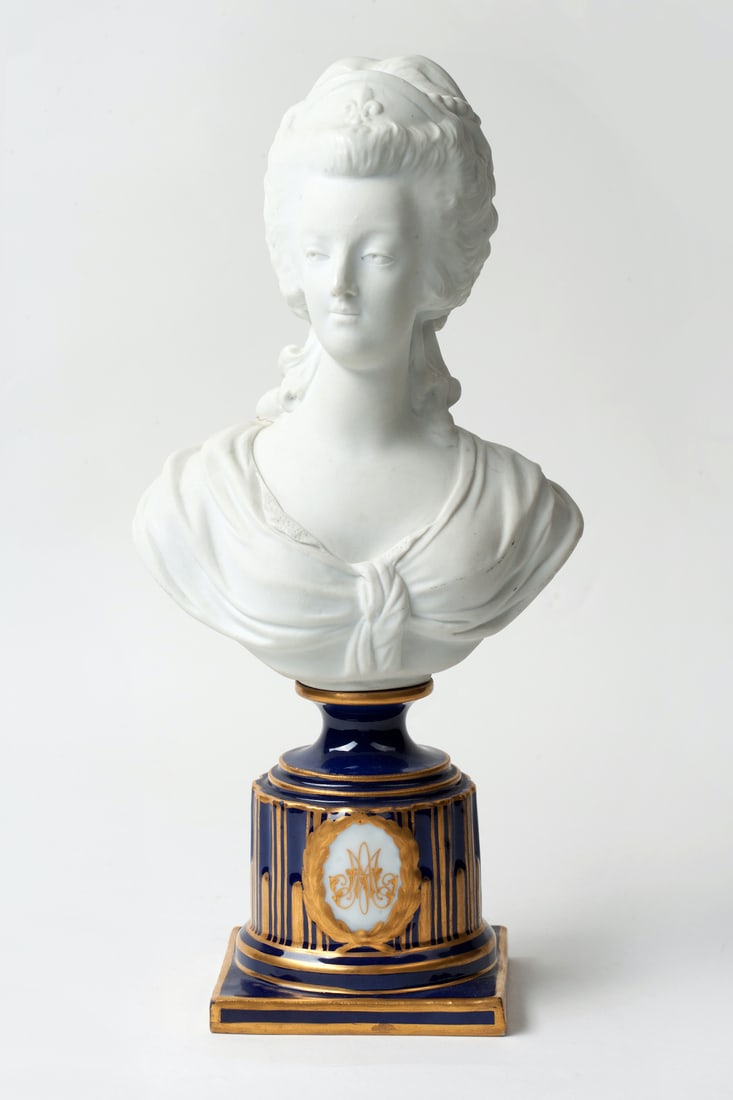 Sevres Style Busts of Marie Antoinette, 19th-20th c