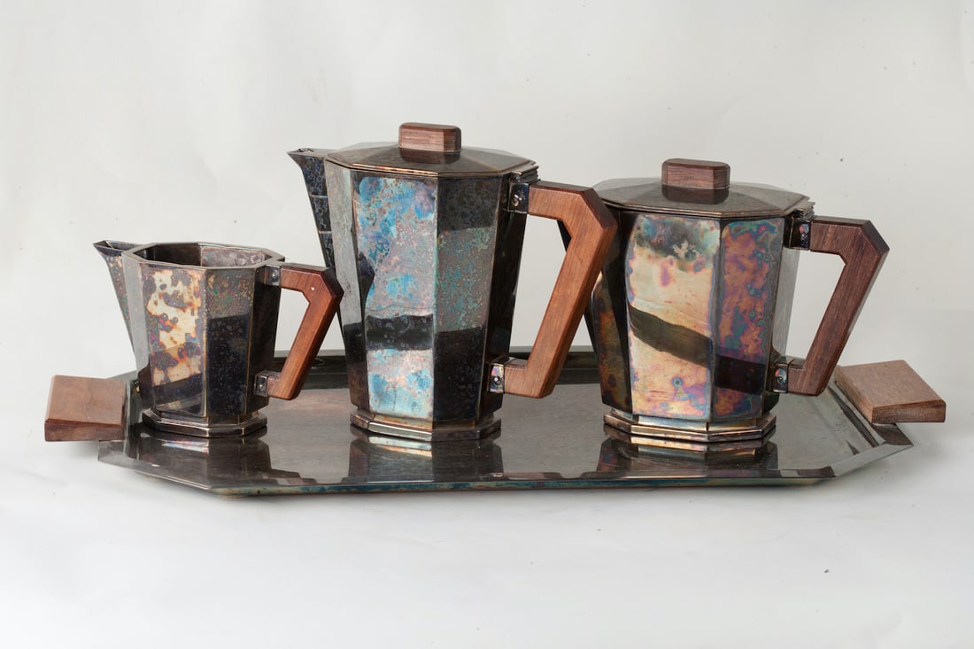 Art Deco Tea Set, early 20th century