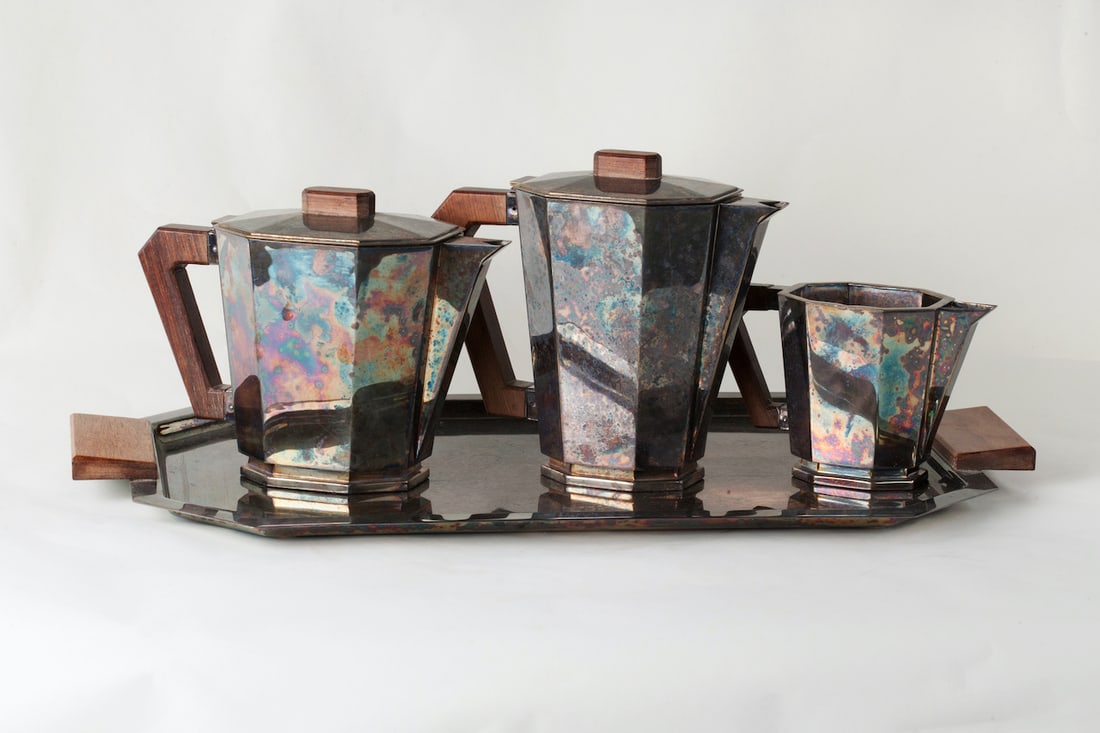 Art Deco Tea Set, early 20th century