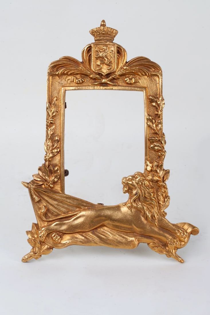 Gilt Bronze Photo Frame