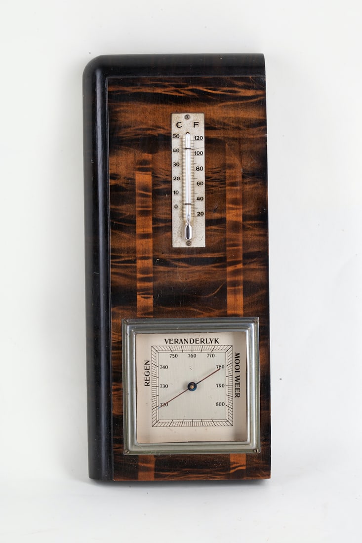 Barometer with Thermometer, mid-20th century