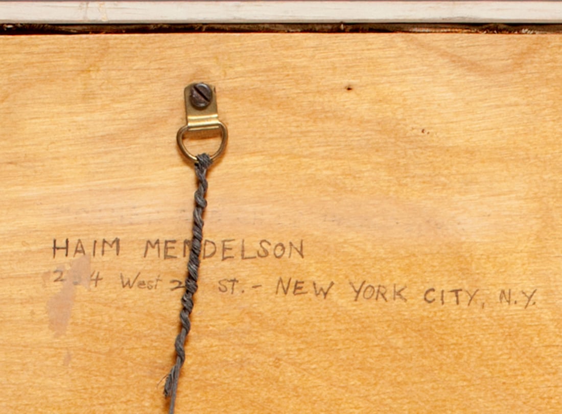 Haim Mendelson, 1923-2009 (Poland/USA)