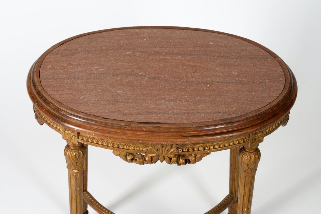 Table with an Oval Tabletop, Classicism, 19th century