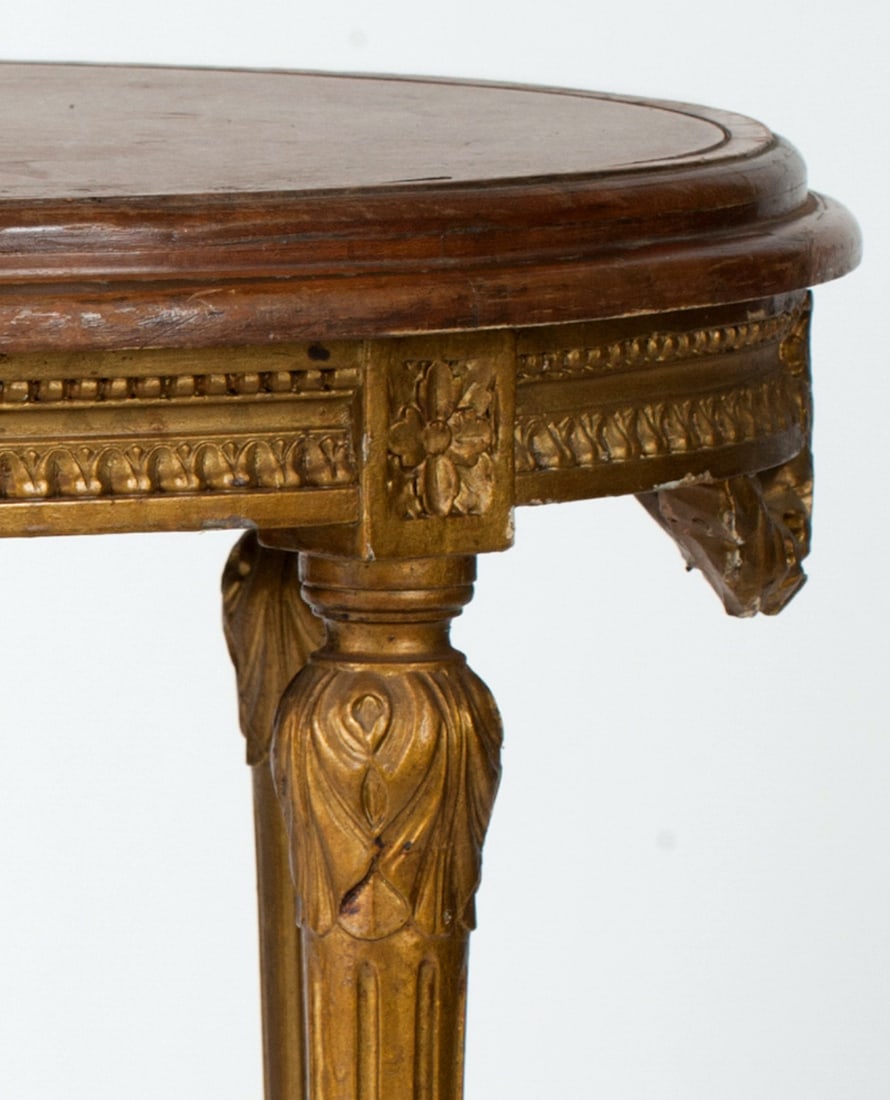 Table with an Oval Tabletop, Classicism, 19th century