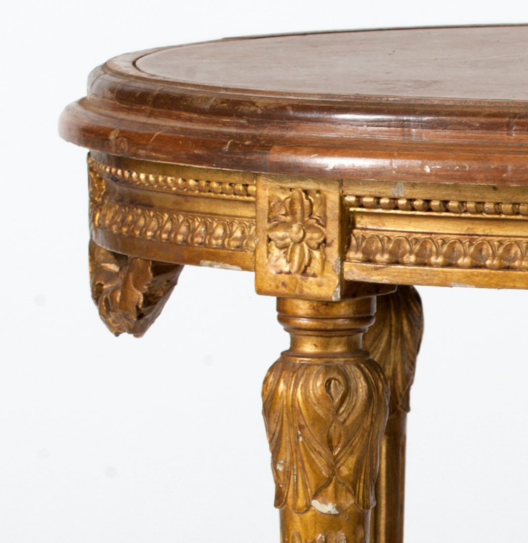 Table with an Oval Tabletop, Classicism, 19th century
