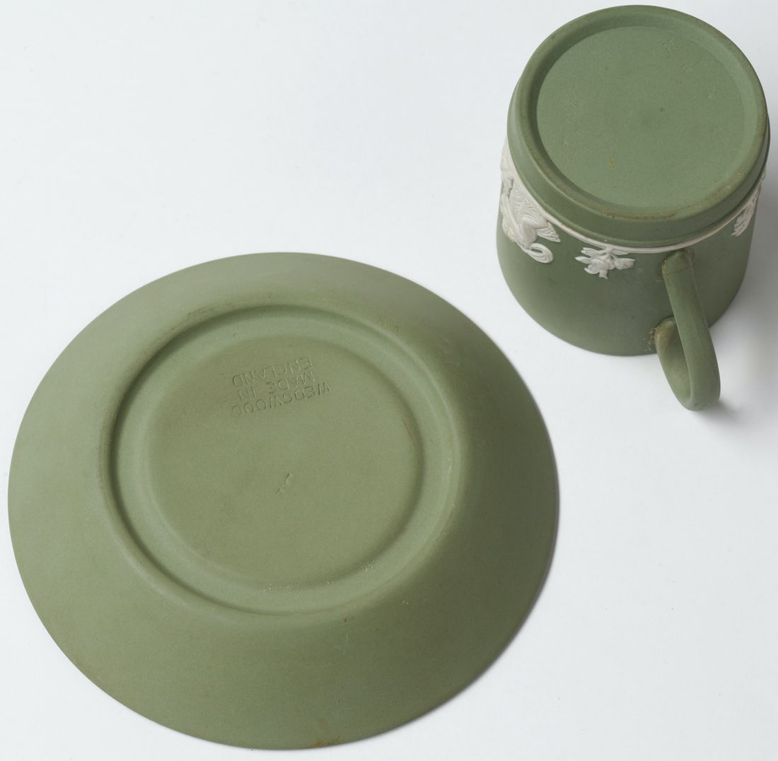 Coffee Cup with Saucer, Wedgwood, 20th century