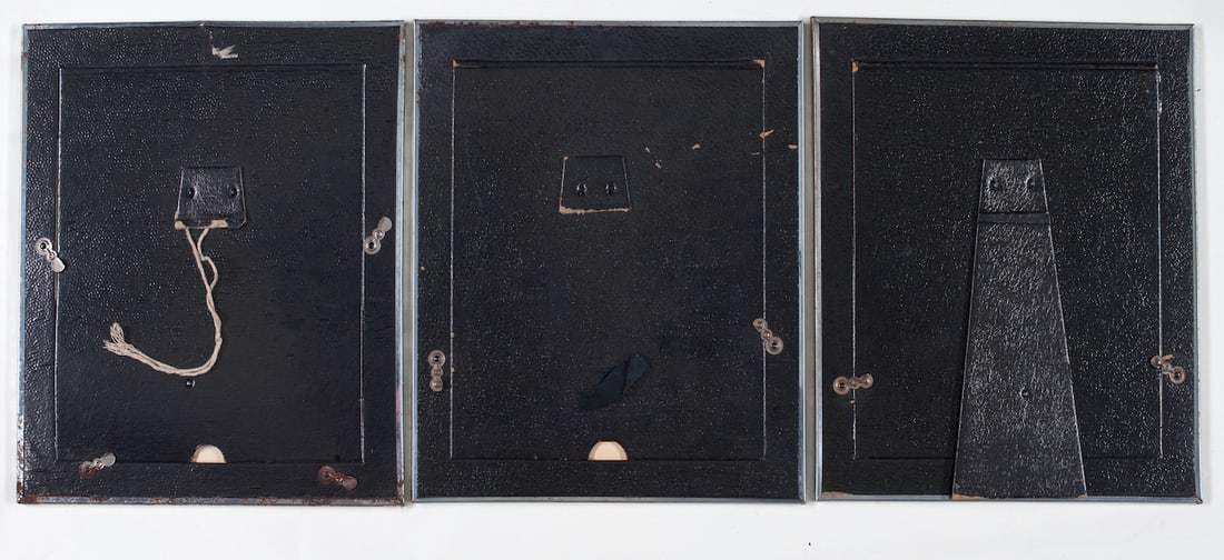 Lot of three Art Deco Photo Frames, 1930s