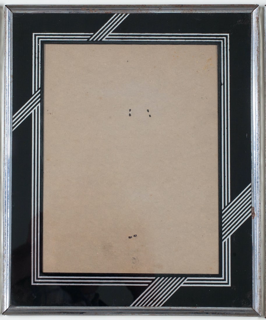Lot of three Art Deco Photo Frames, 1930s