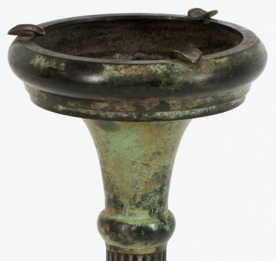 Floor-standing Bronze Ashtray