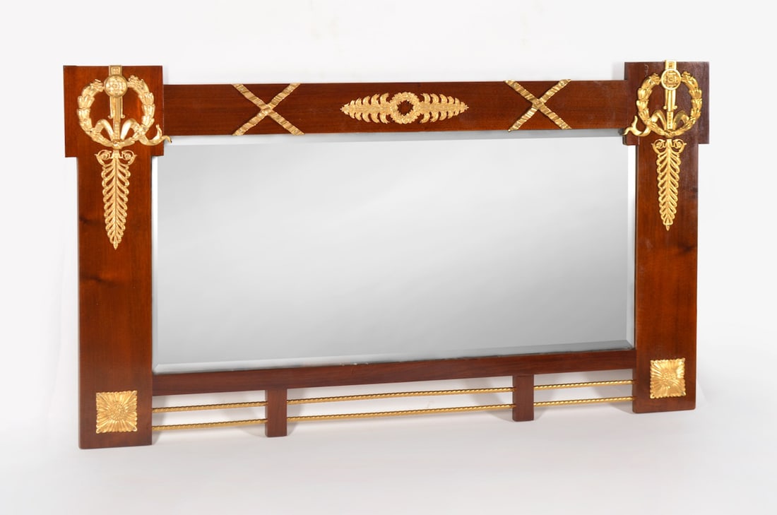 Empire Mirror, Bronze Dore