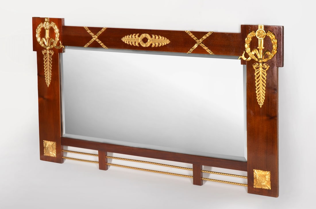 Empire Mirror, Bronze Dore