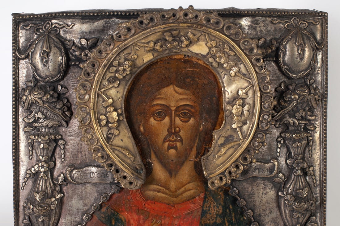 Jesus Christ, Russian Orthodox Icon,18th century