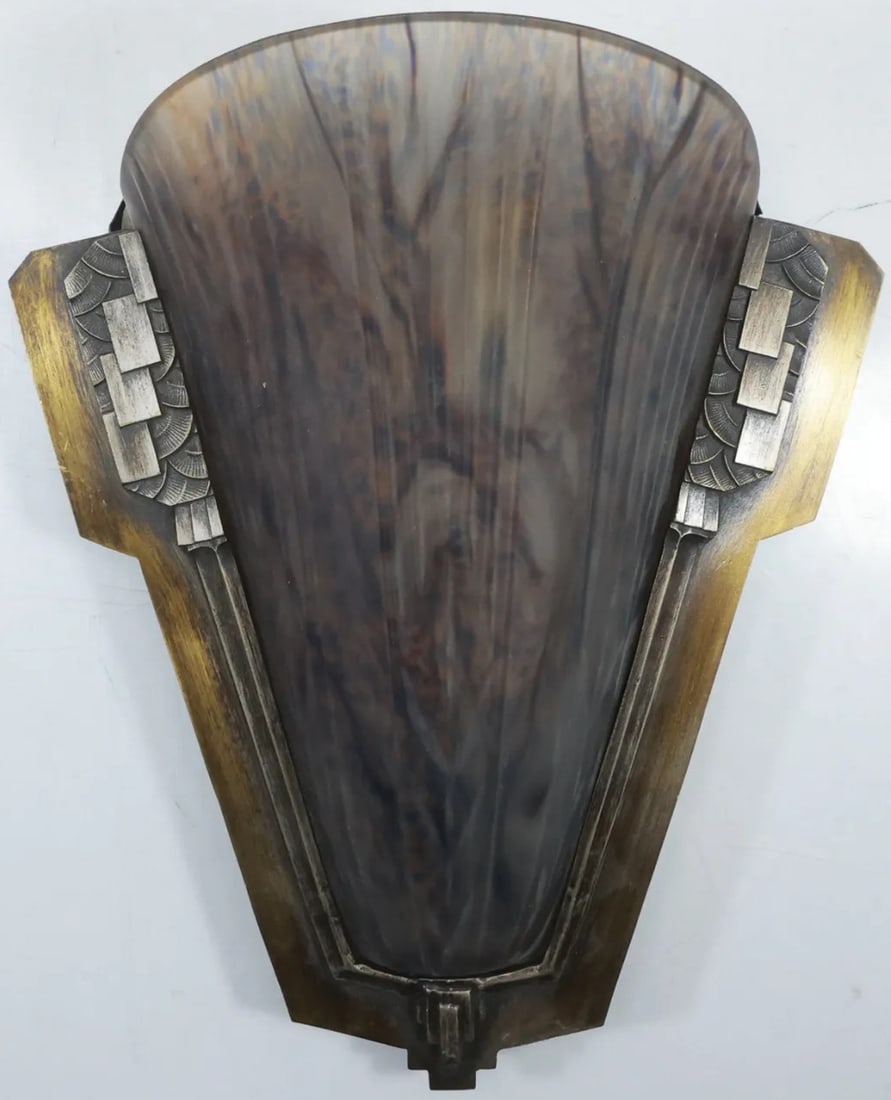 A Pair of Art Deco Wall Lights