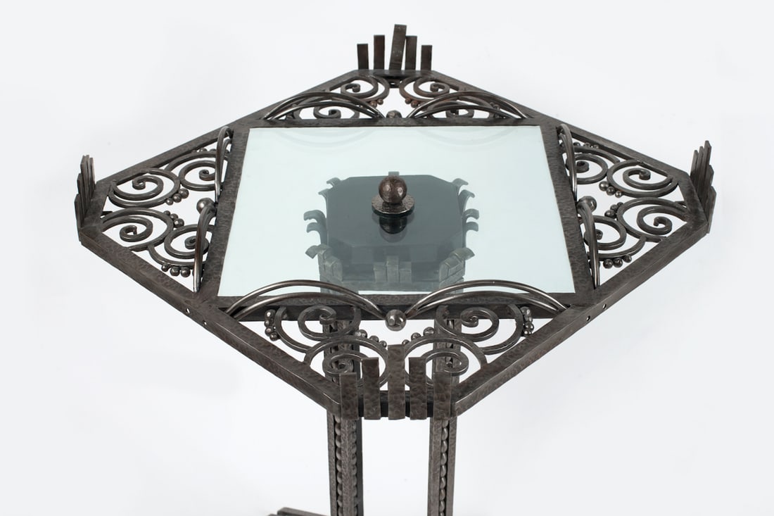 Art Deco Table. Cast iron