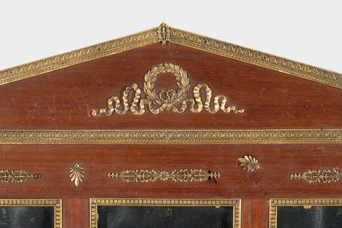 Table frame for three photos, Empire, 19th century